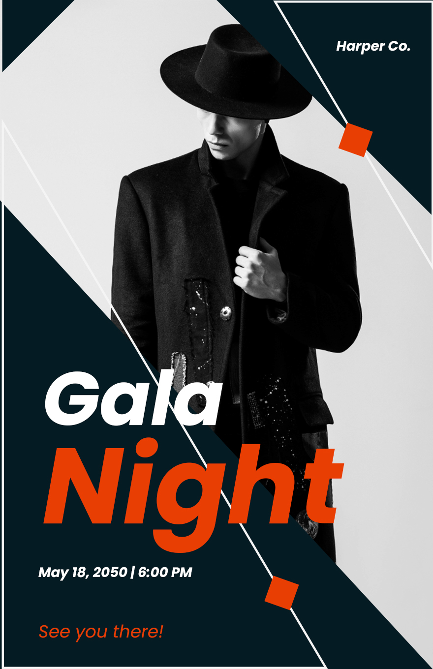 Gala Event Poster Template in PSD, Illustrator, Word, Publisher, Google Docs, Pages - Download | Template.net Gala Event Poster Template in PSD, Illustrator, Word, Publisher, Google Docs, Pages - Download | Template.net