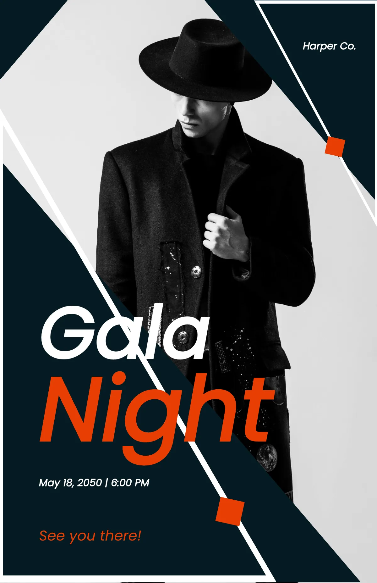 Free Gala Event Poster Template to Edit Online Free Gala Event Poster Template to Edit Online