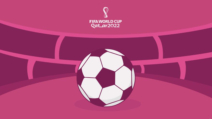 World Cup 2022 Pink Background World Cup 2022 Pink Background