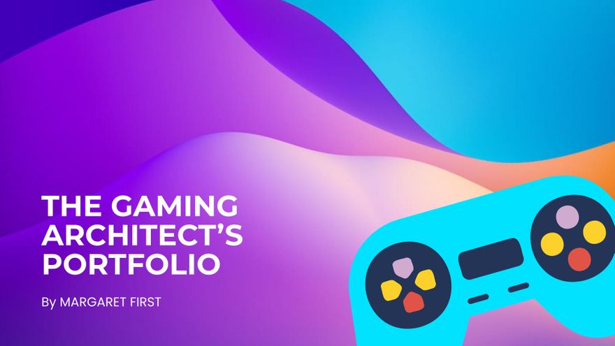 Gaming Design Portfolio Presentation Template Gaming Design Portfolio Presentation Template