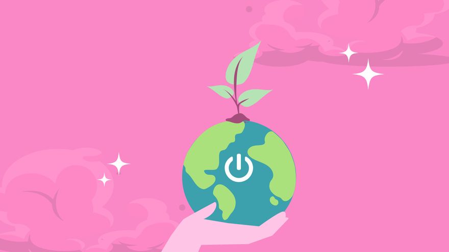 Earth Hour Pink Background Earth Hour Pink Background