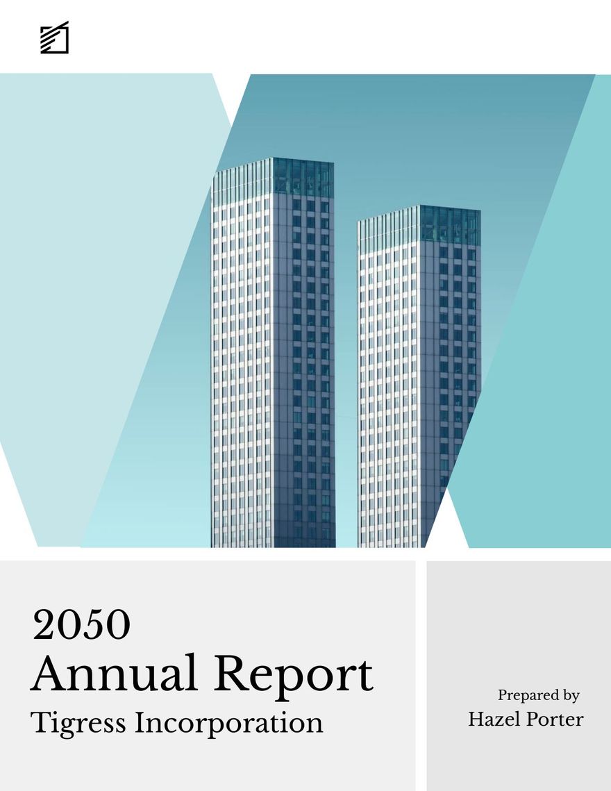 Annual Report Cover Page Template Annual Report Cover Page Template