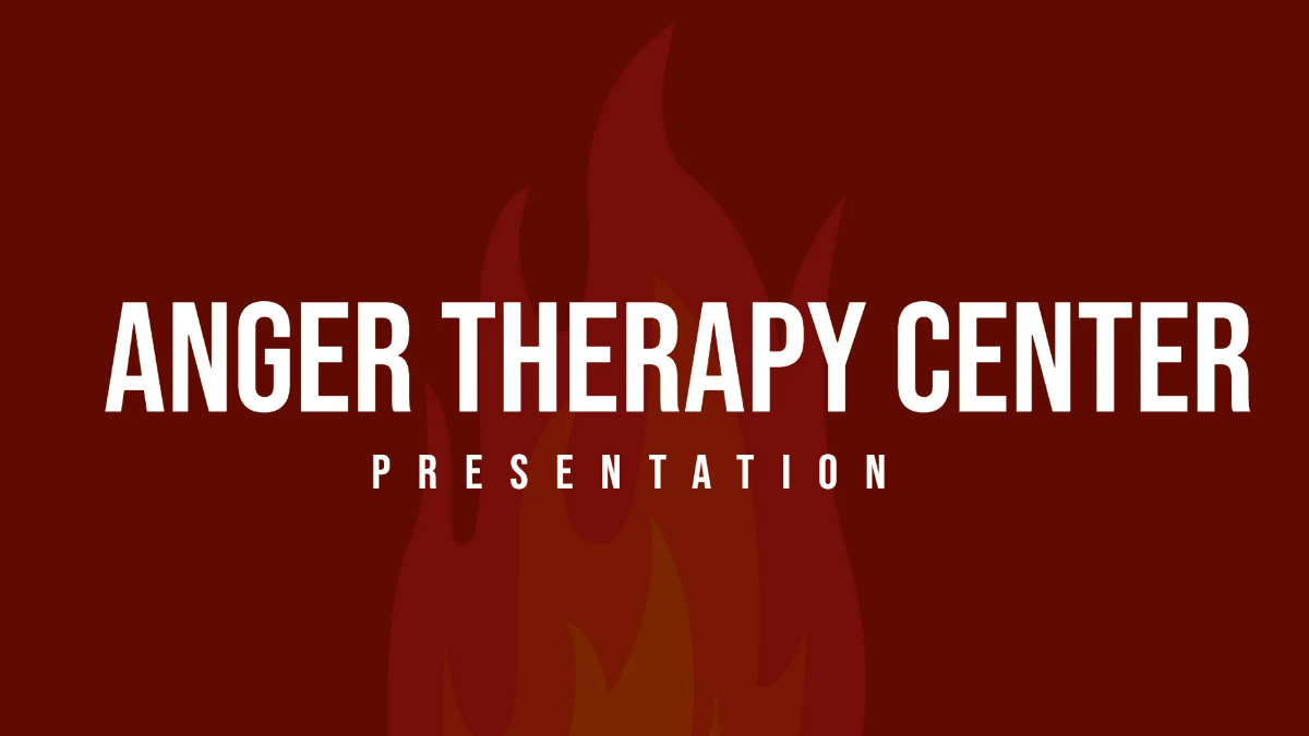 Free Anger Therapy Center Presentation Template to Edit Online Free Anger Therapy Center Presentation Template to Edit Online