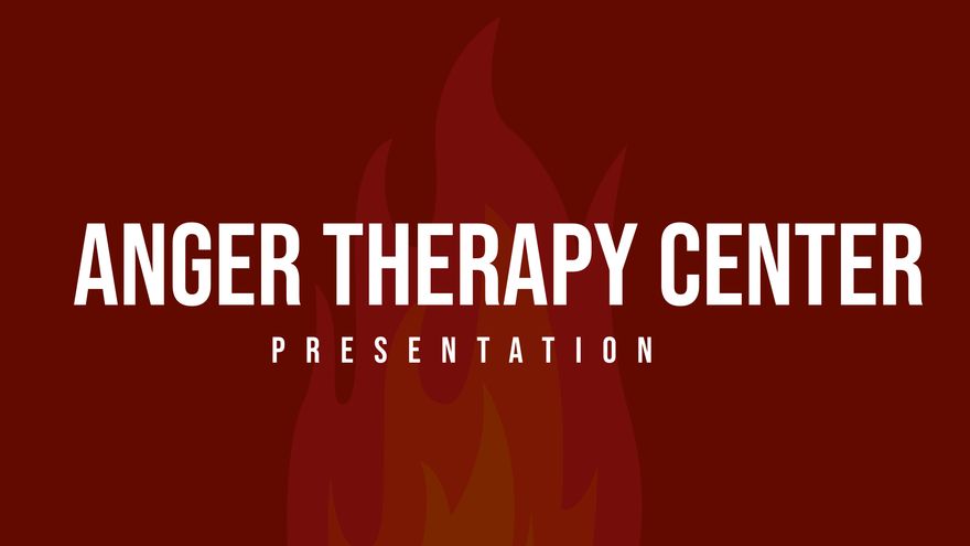 Anger Therapy Center Presentation in PDF, PowerPoint, Google Slides - Download | Template.net Anger Therapy Center Presentation in PDF, PowerPoint, Google Slides - Download | Template.net