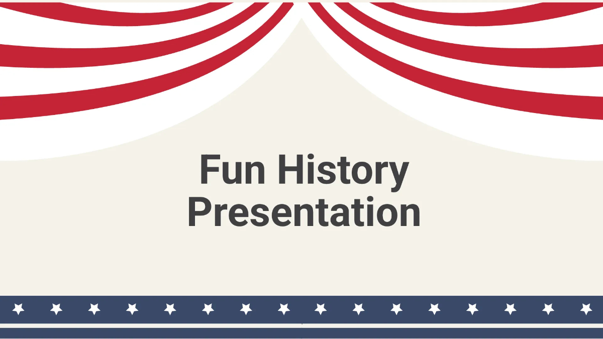 Free Fun History Presentation Template to Edit Online Free Fun History Presentation Template to Edit Online