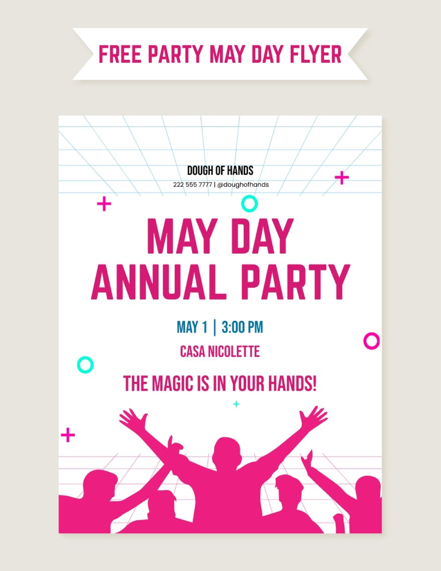 Party May Day Flyer Party May Day Flyer