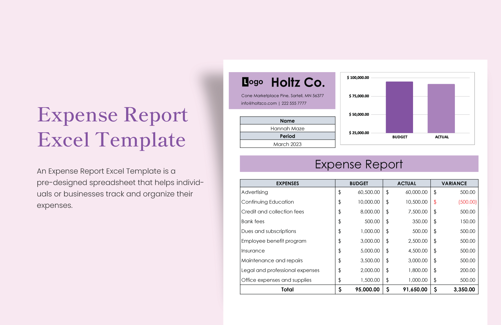 Expense Report Excel Template Expense Report Excel Template
