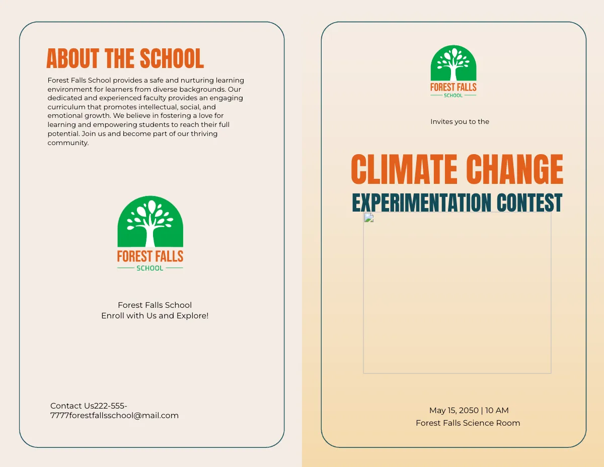 Free Climate Change Brochure Template to Edit Online Free Climate Change Brochure Template to Edit Online