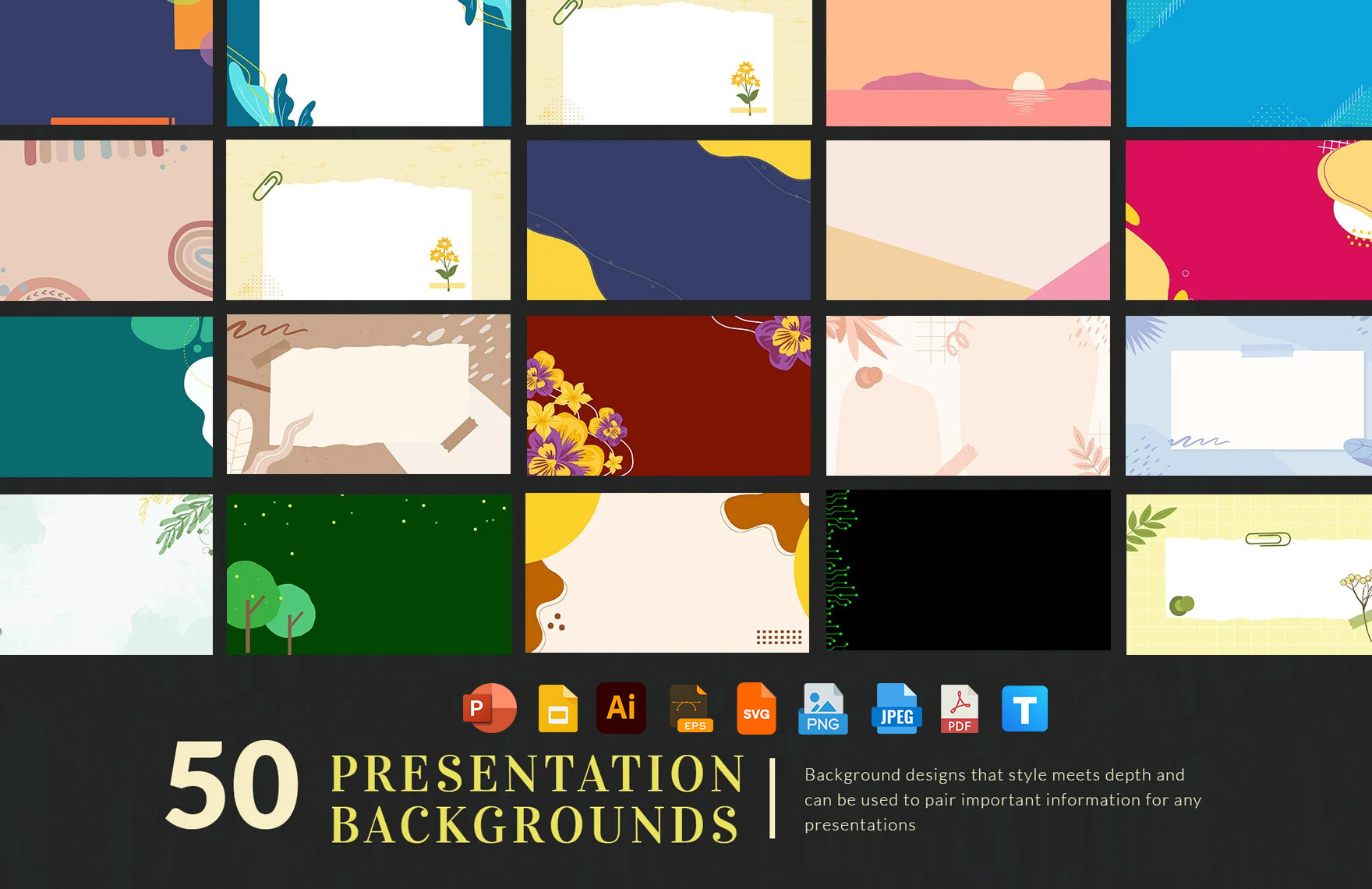 Backgrounds Template in PDF, PPT, Illustrator, EPS, JPEG, PNG, SVG, Google Slides - Download | Template.net Backgrounds Template in PDF, PPT, Illustrator, EPS, JPEG, PNG, SVG, Google Slides - Download | Template.net
