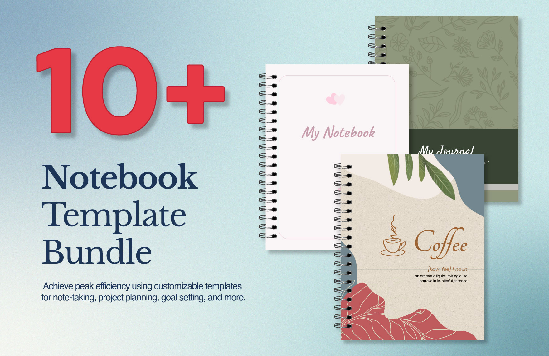 10+ Notebook Template Bundle 10+ Notebook Template Bundle