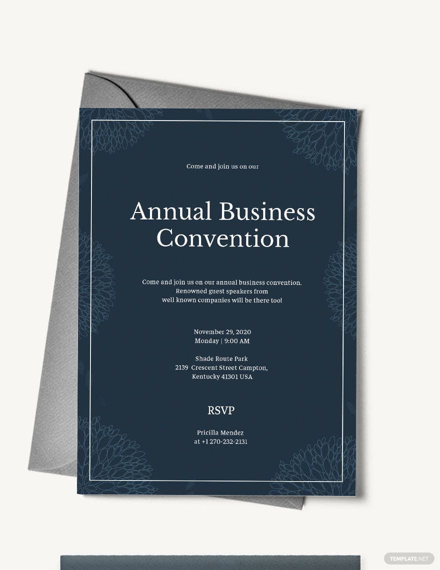 Business Event Invitation Template in Word, Pages, PSD, Illustrator, Publisher, Outlook - Download | Template.net Business Event Invitation Template in Word, Pages, PSD, Illustrator, Publisher, Outlook - Download | Template.net