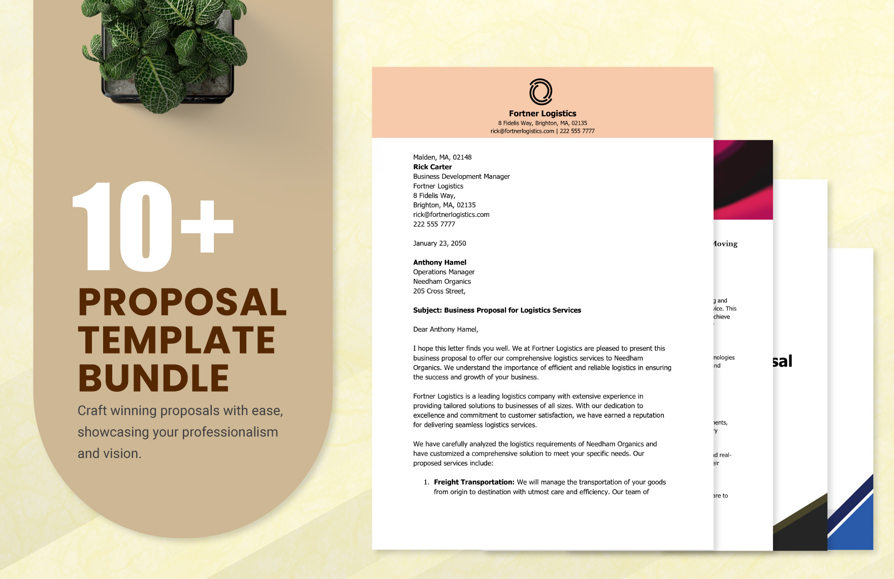 10+ Proposal Template Bundle 10+ Proposal Template Bundle