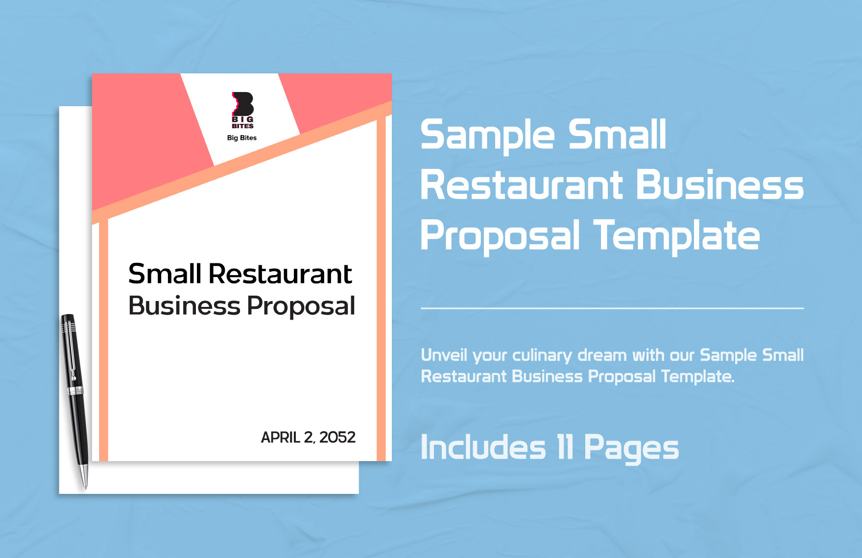 Sample Small Restaurant Business Proposal Template Sample Small Restaurant Business Proposal Template