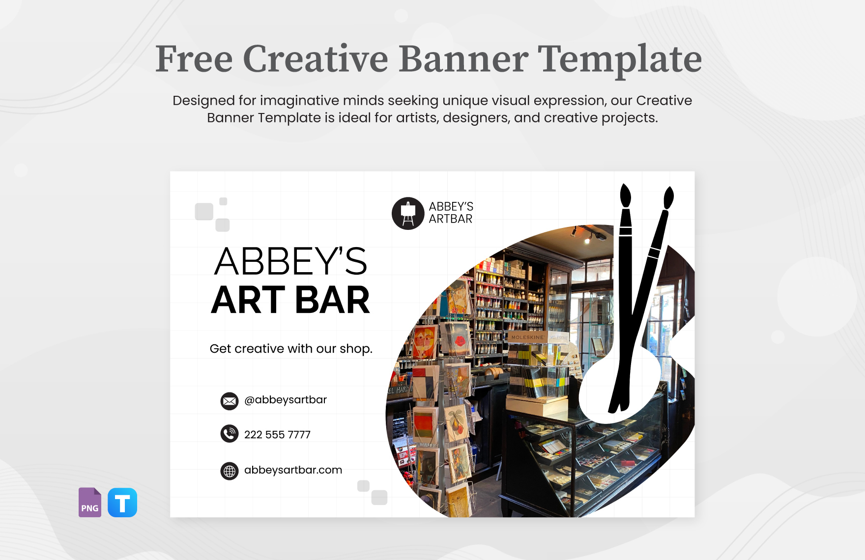 Creative Banner Template Creative Banner Template