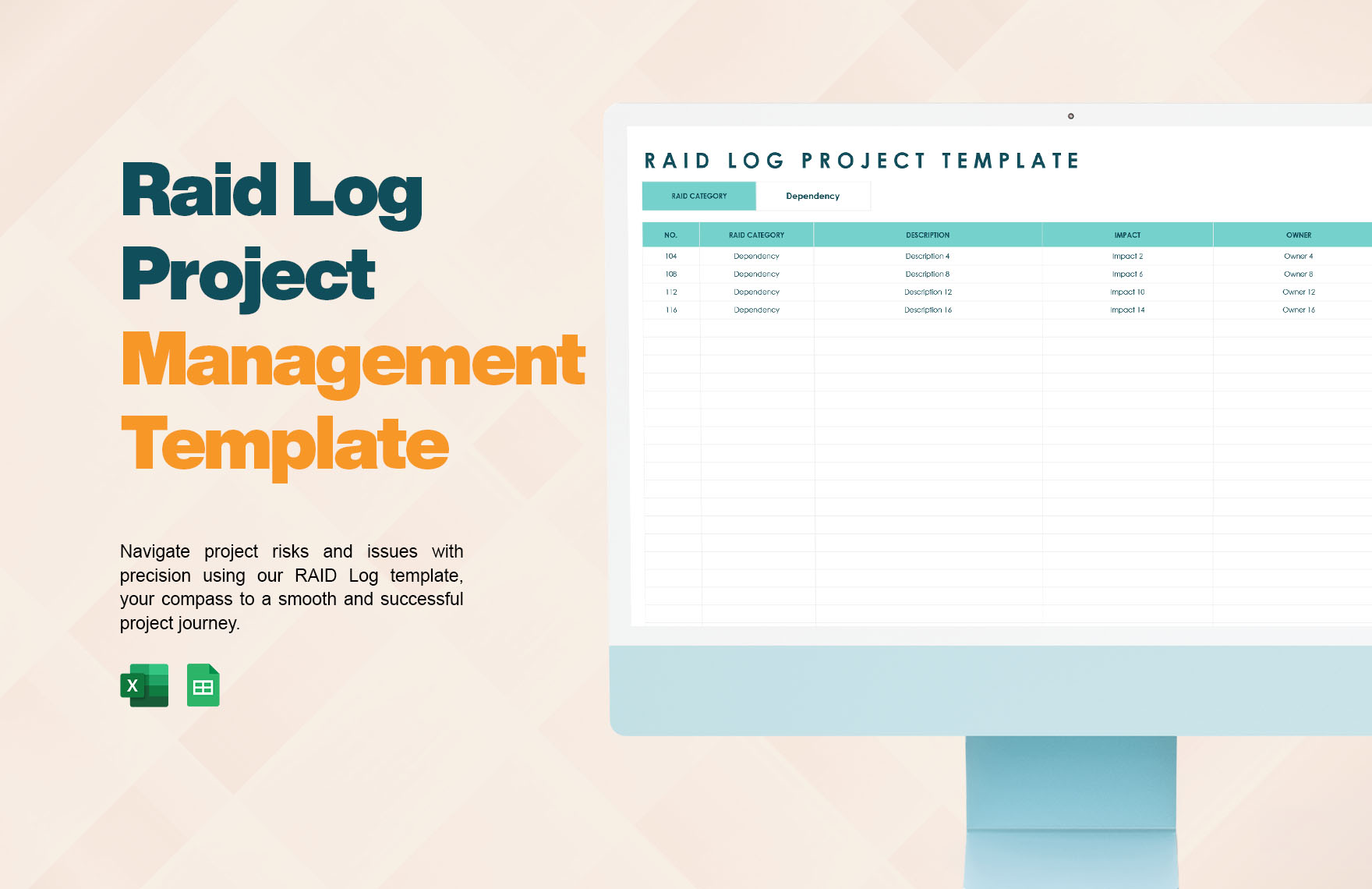 Raid Log Project Management Template Raid Log Project Management Template