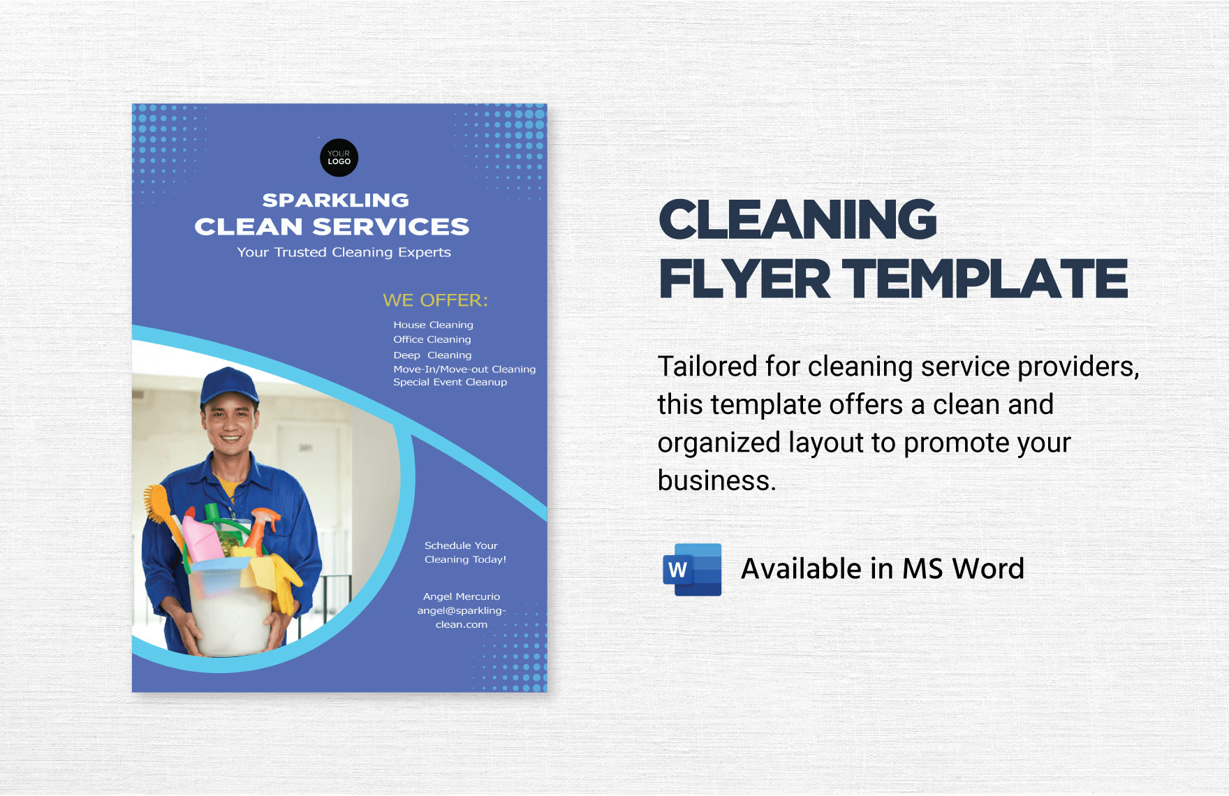 Cleaning Flyer Template Cleaning Flyer Template