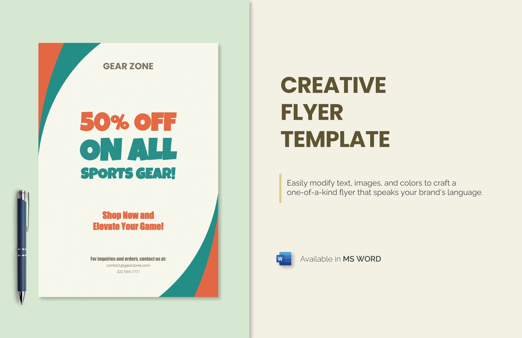 Creative Flyer Template Creative Flyer Template