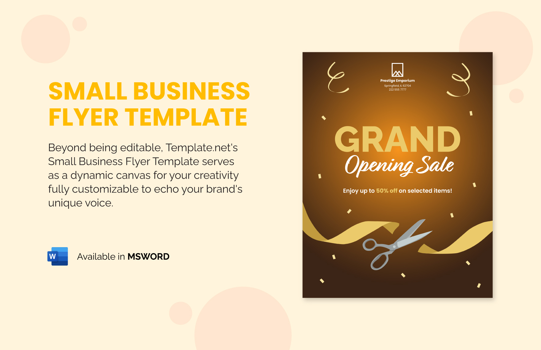 Small Business Flyer Template Small Business Flyer Template