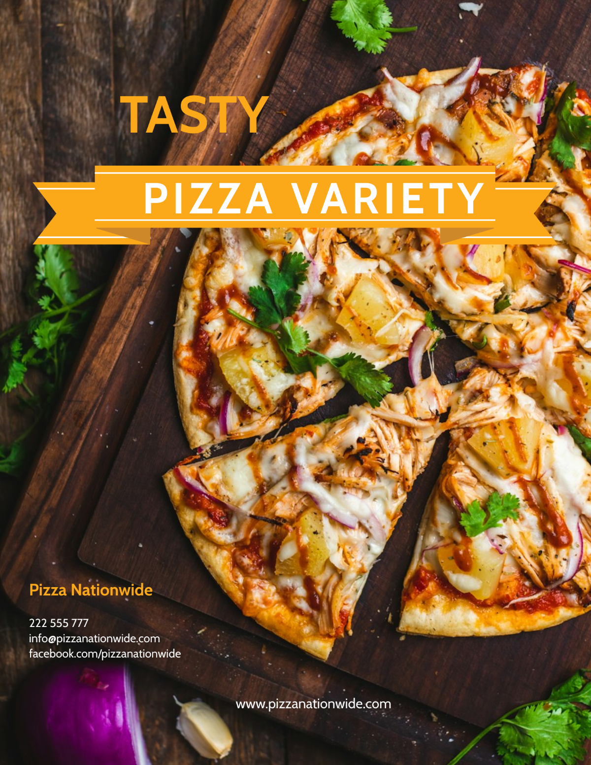 Free Pizza Flyer Template to Edit Online Free Pizza Flyer Template to Edit Online