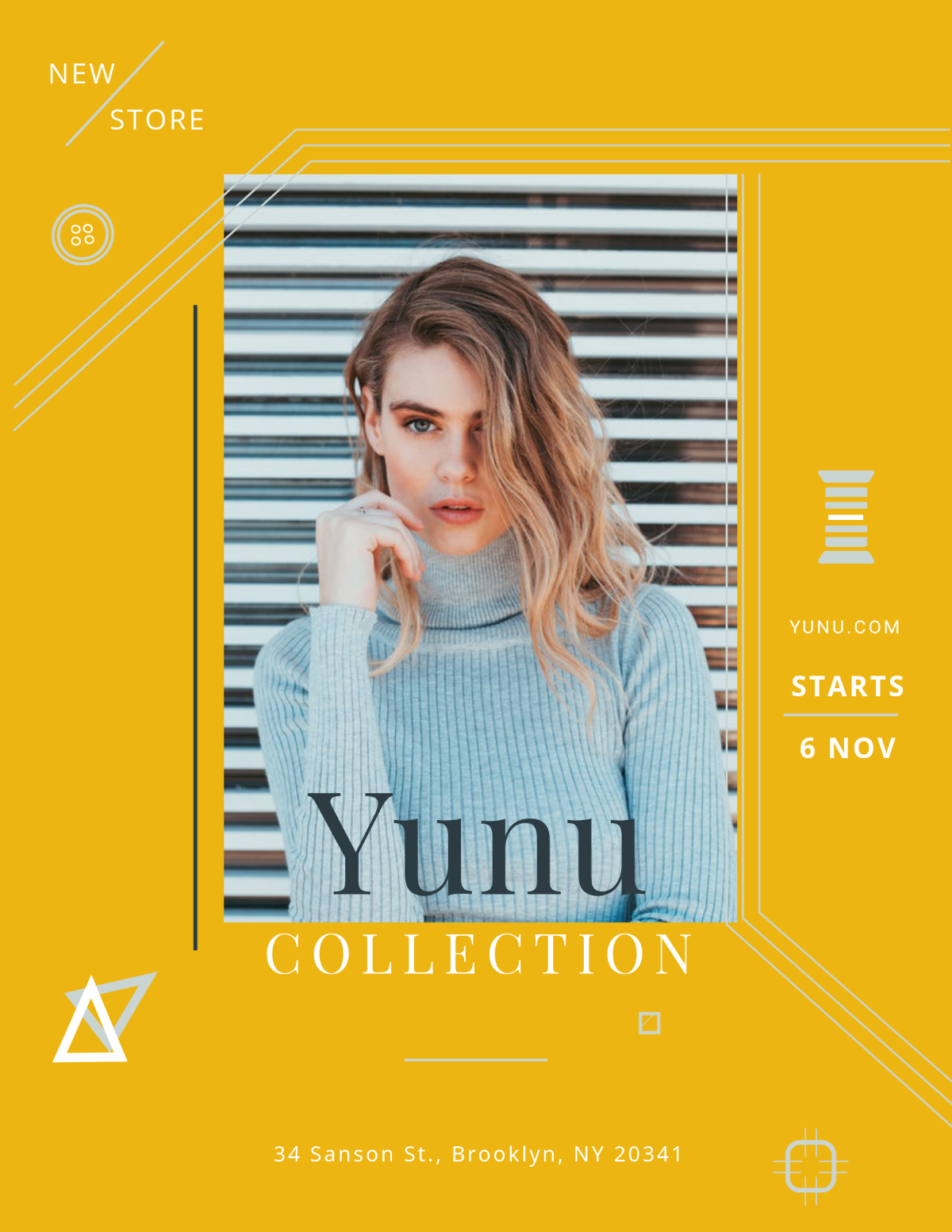 Free Cloth Brand Flyer Template to Edit Online Free Cloth Brand Flyer Template to Edit Online