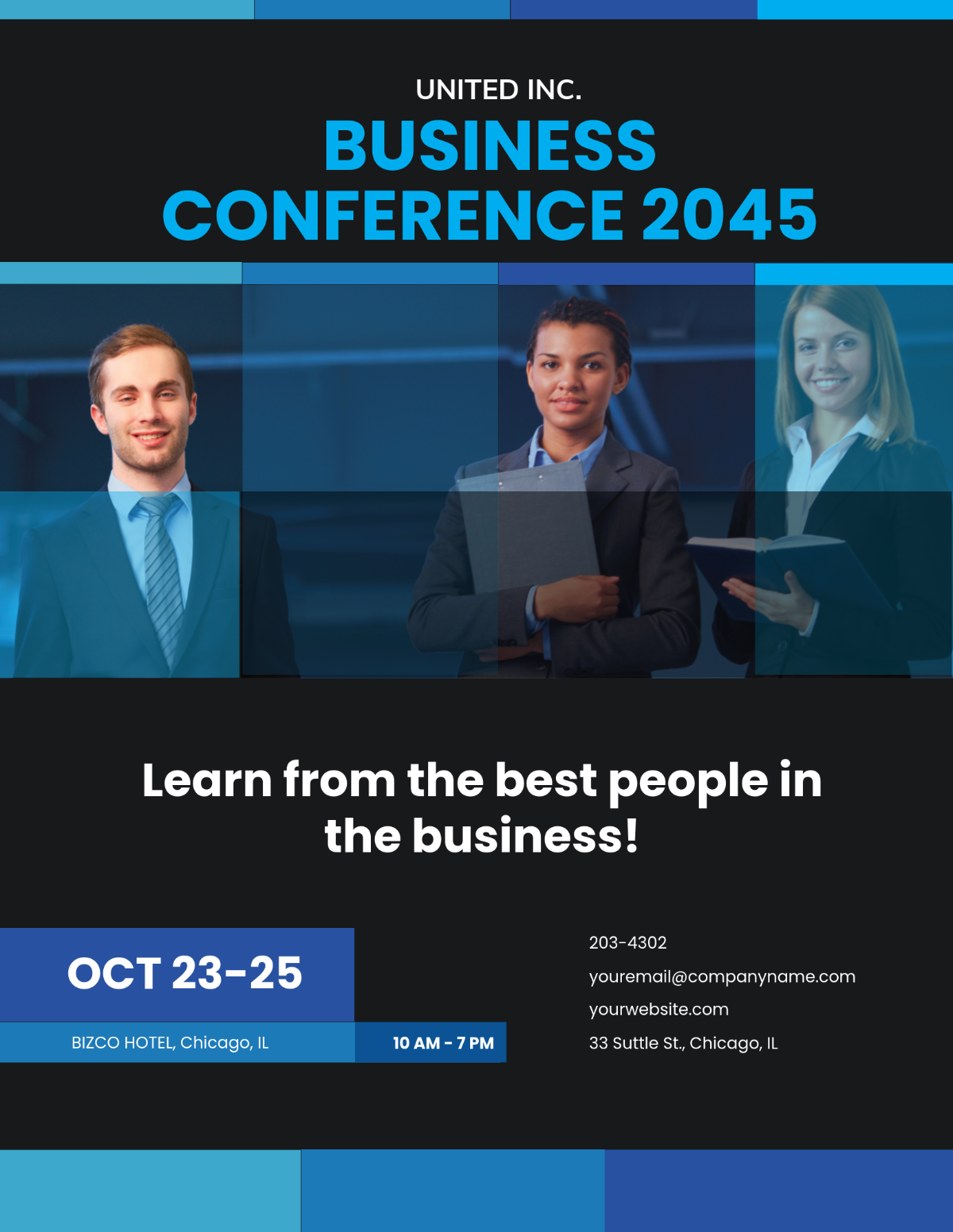 Free Business Conference Flyer Template to Edit Online Free Business Conference Flyer Template to Edit Online