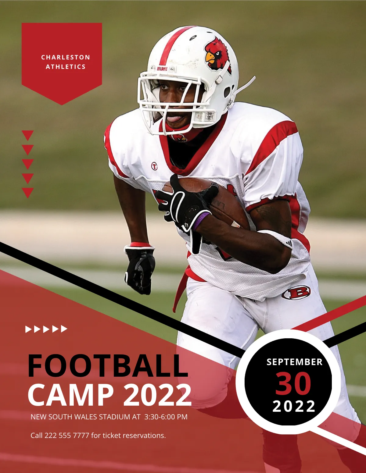 Free Football Camp Flyer Template to Edit Online Free Football Camp Flyer Template to Edit Online