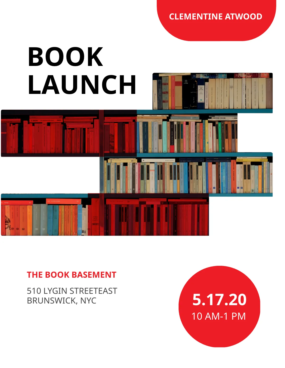 Book Promotion Flyer Template - Edit Online & Download Book Promotion Flyer Template - Edit Online & Download