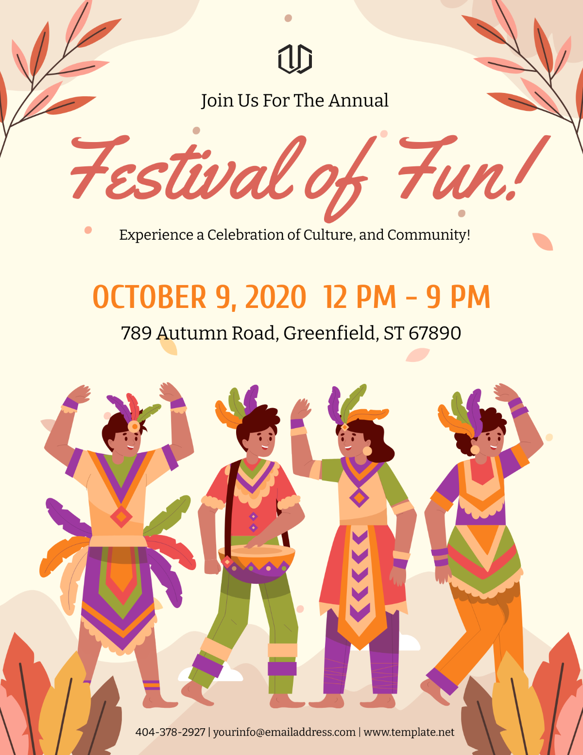 Free Aesthetic Festival Flyer Template to Edit Online Free Aesthetic Festival Flyer Template to Edit Online