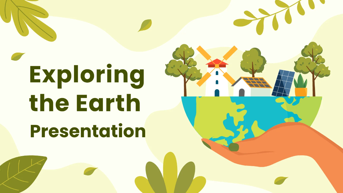Free Exploring the Earth Presentation Template to Edit Online Free Exploring the Earth Presentation Template to Edit Online