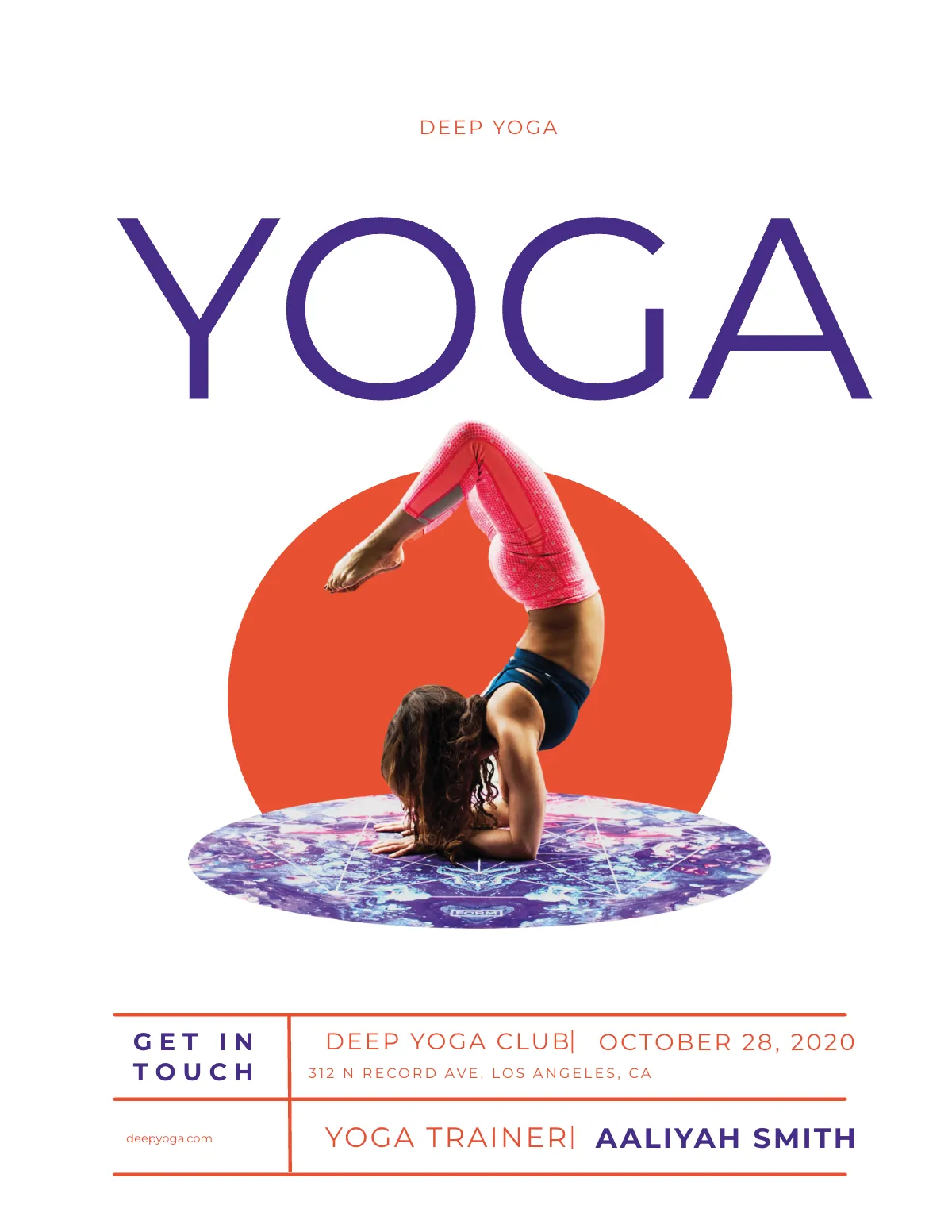 Free Yoga Flyer Template to Edit Online Free Yoga Flyer Template to Edit Online