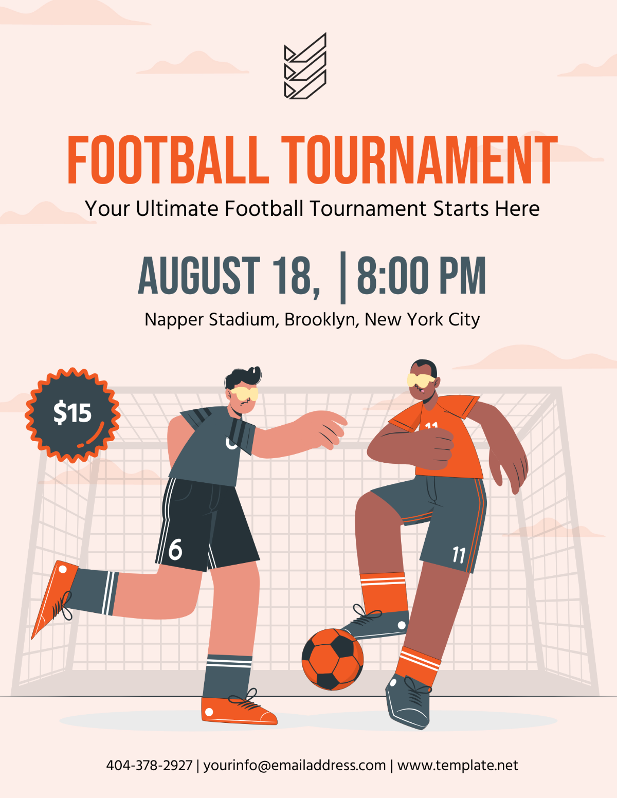 Free Football Game Flyer Template to Edit Online Free Football Game Flyer Template to Edit Online