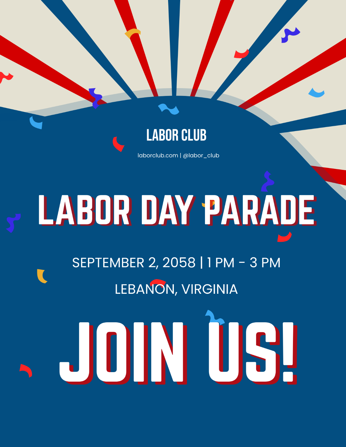Free Labor Day Flyer Template to Edit Online Free Labor Day Flyer Template to Edit Online