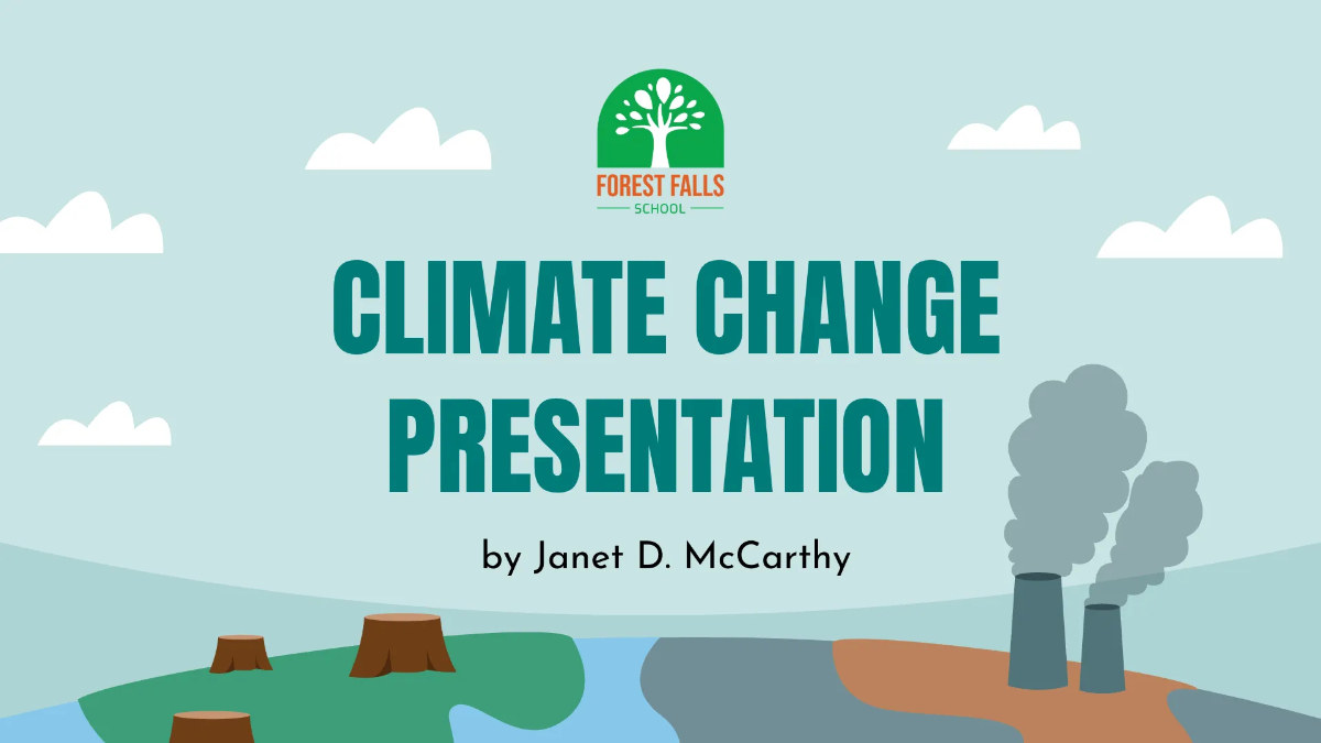 Free Climate Change Presentation Template to Edit Online Free Climate Change Presentation Template to Edit Online