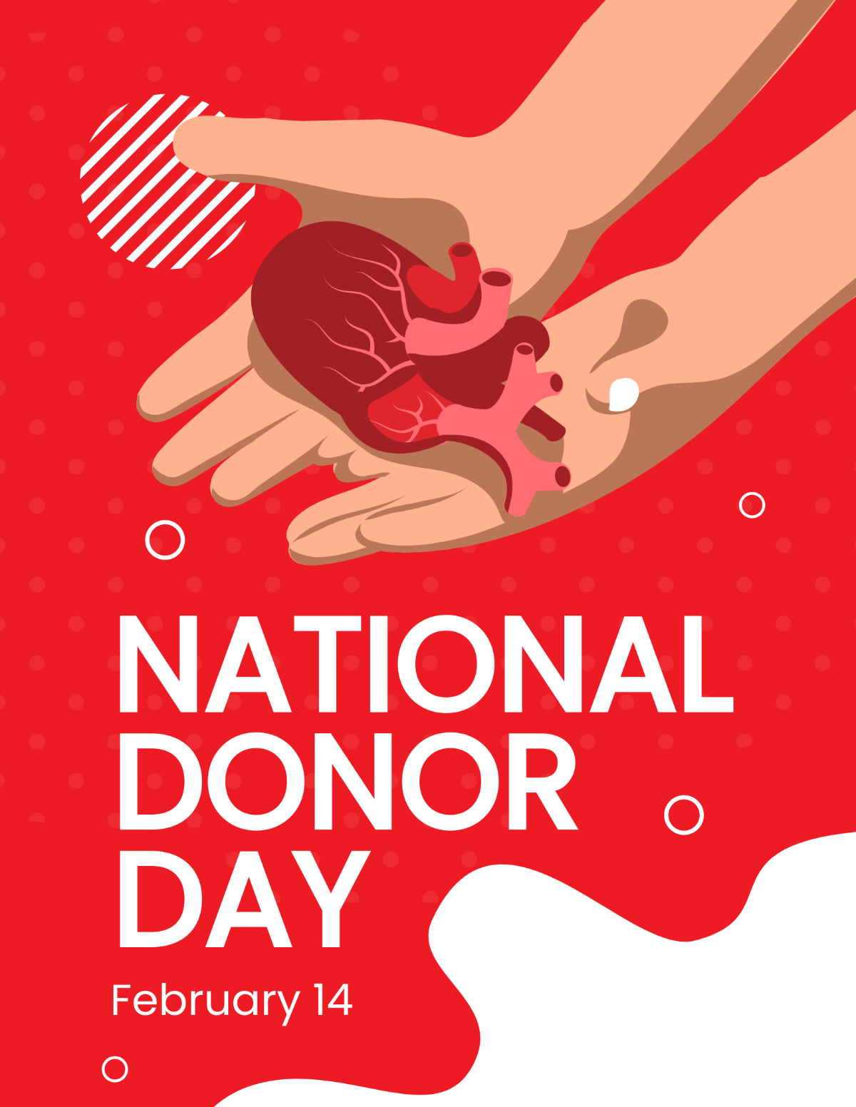 Free National Donor Day Flyer Template to Edit Online Free National Donor Day Flyer Template to Edit Online