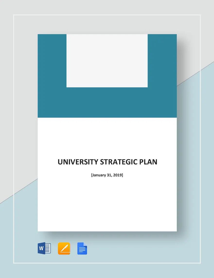 University Strategic Plan Template in Pages, Word, Google Docs - Download | Template.net University Strategic Plan Template in Pages, Word, Google Docs - Download | Template.net