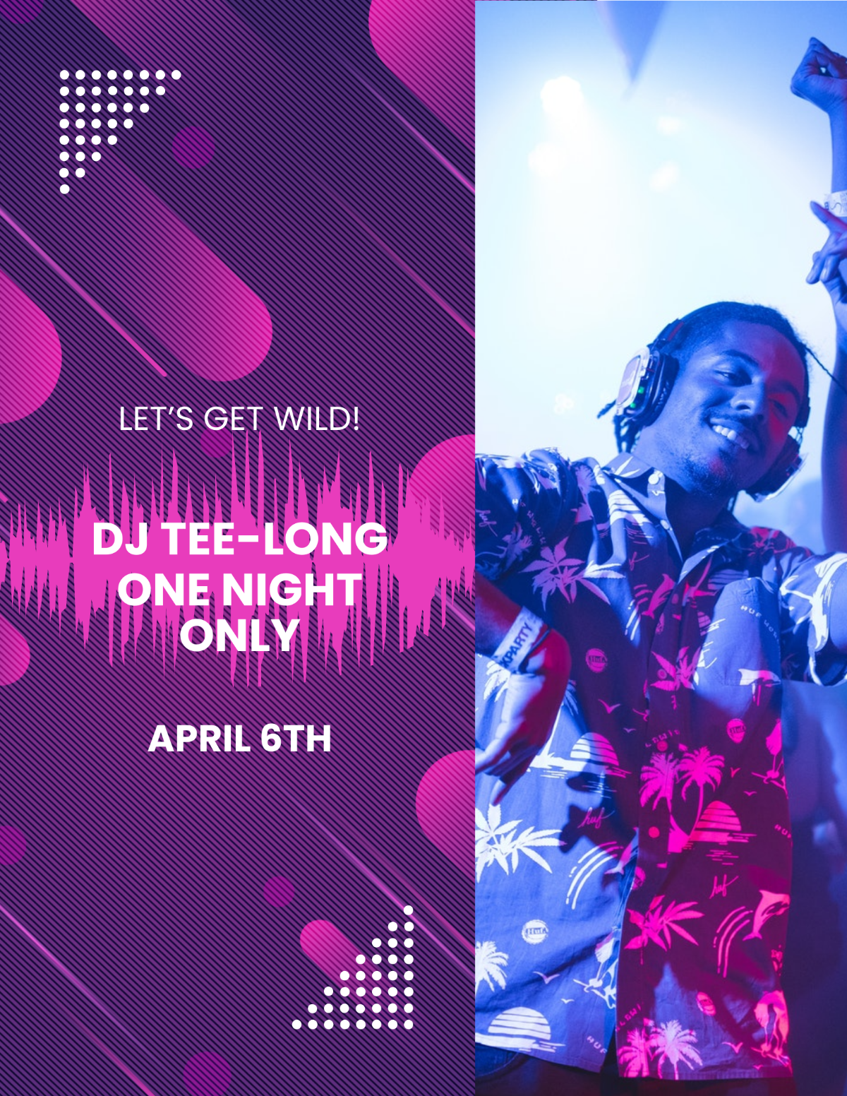 Free Dj Promotion Flyer Template to Edit Online Free Dj Promotion Flyer Template to Edit Online