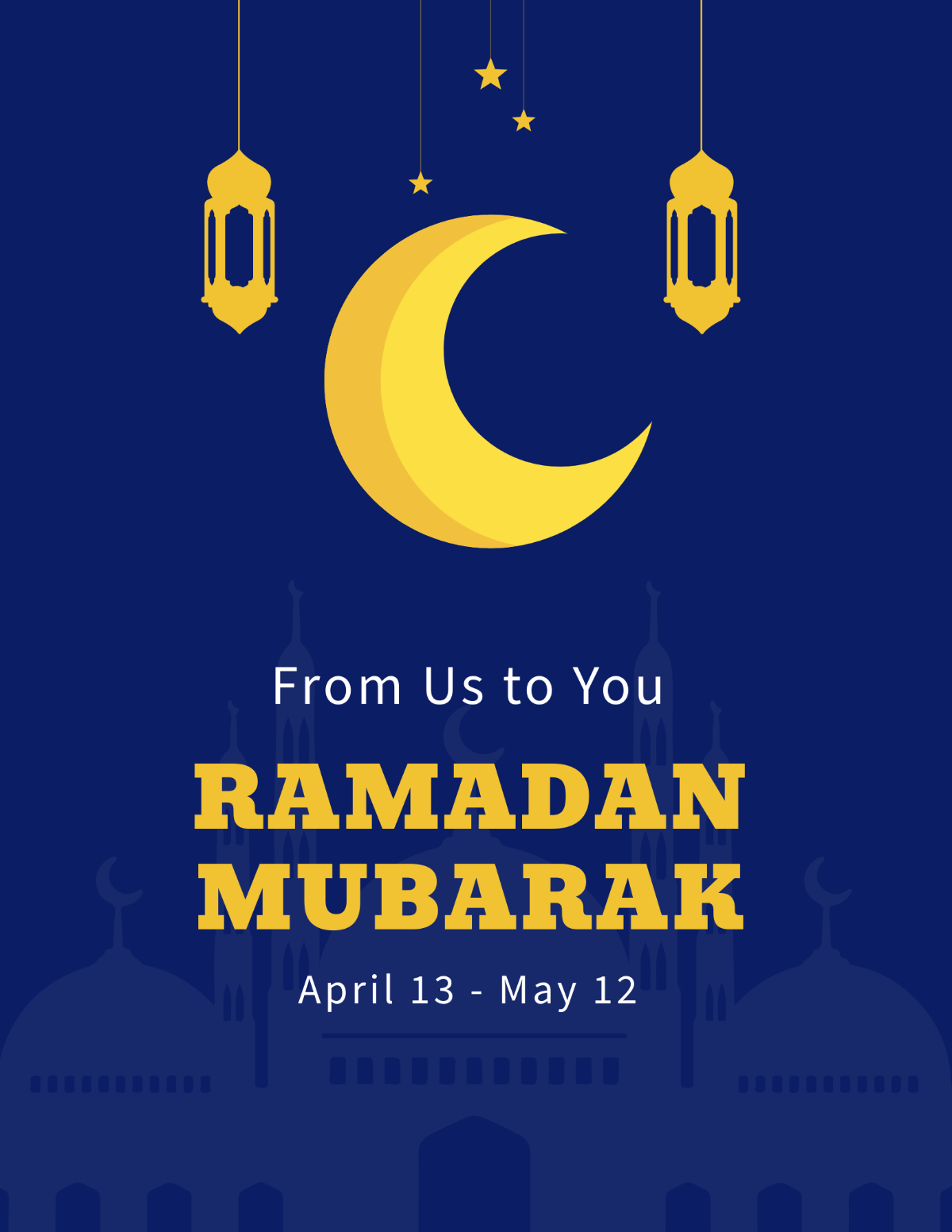 Free Ramadan Mubarak Flyer Template to Edit Online Free Ramadan Mubarak Flyer Template to Edit Online