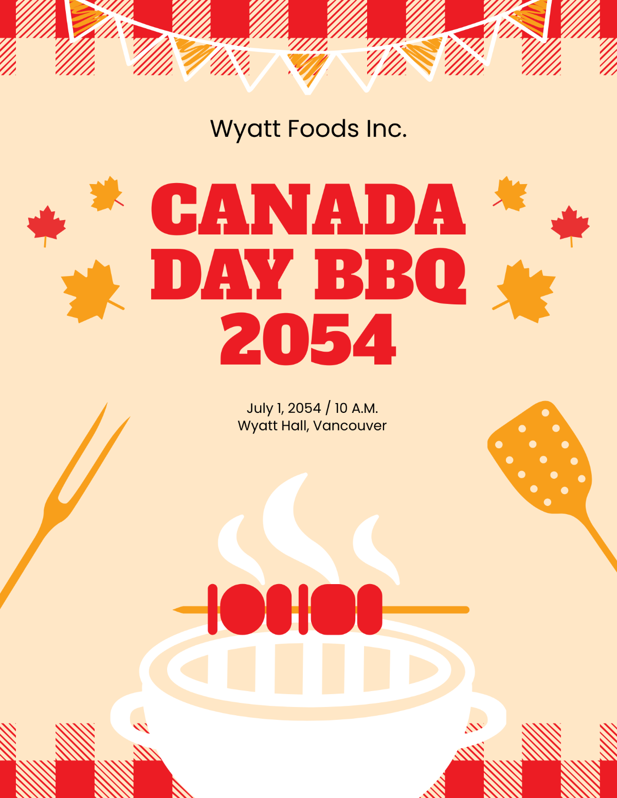 Free Canada Day Bbq Flyers Template to Edit Online Free Canada Day Bbq Flyers Template to Edit Online
