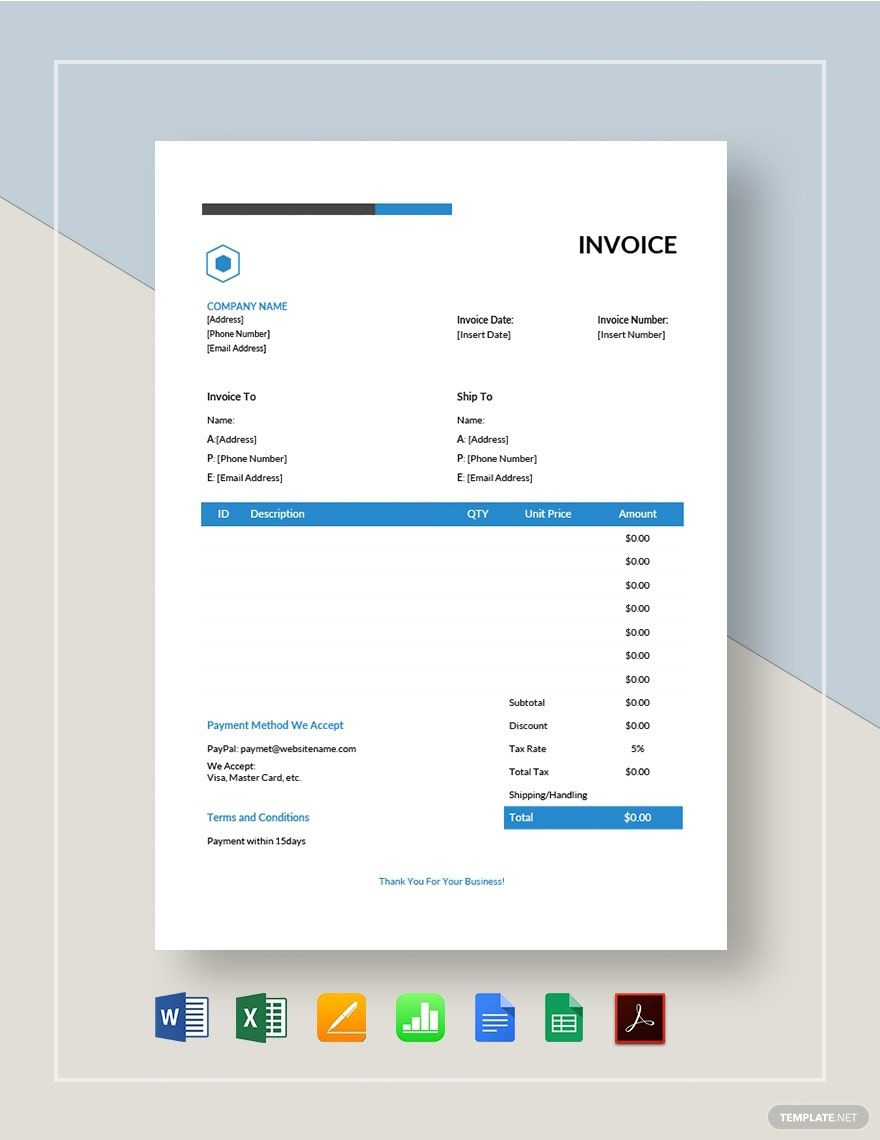 Simple Estimate Invoice Template Simple Estimate Invoice Template