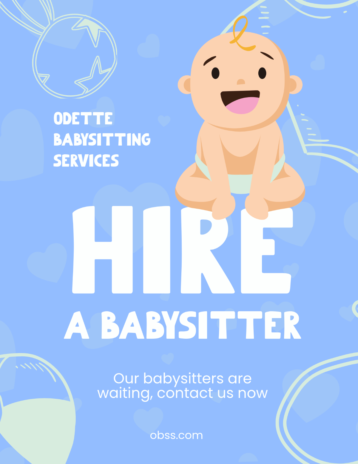 Free Cute Babysitting Flyer Template to Edit Online Free Cute Babysitting Flyer Template to Edit Online