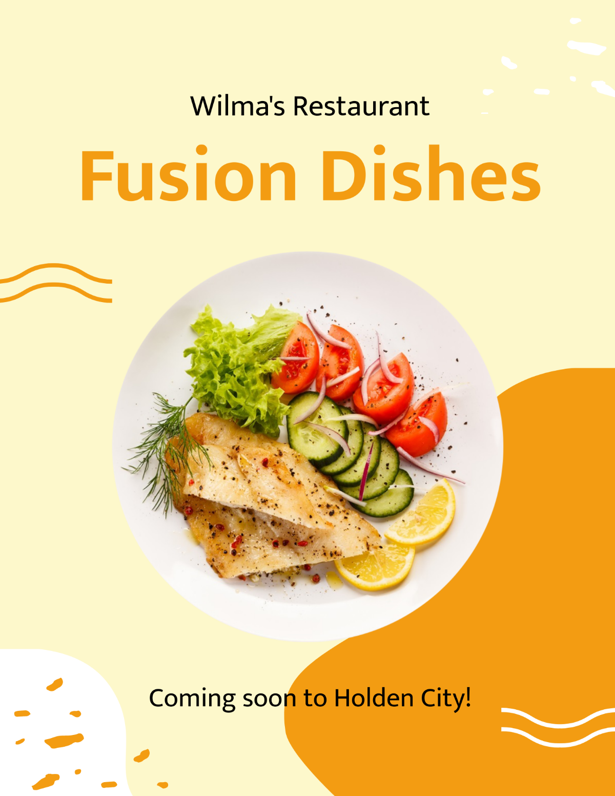 Free Restaurant Coming Soon Flyer Template to Edit Online Free Restaurant Coming Soon Flyer Template to Edit Online