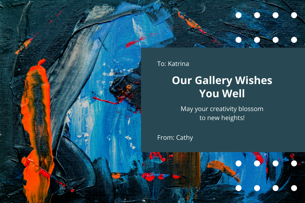 Free Art Show Postcard Template to Edit Online Free Art Show Postcard Template to Edit Online