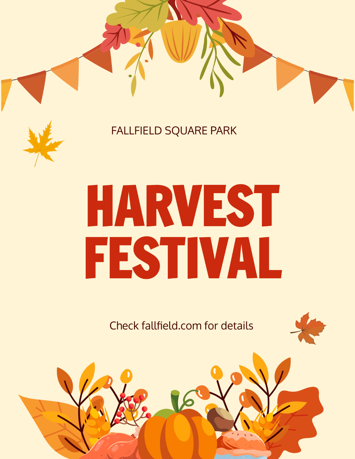 Free Fall Harvest Flyer Template to Edit Online Free Fall Harvest Flyer Template to Edit Online
