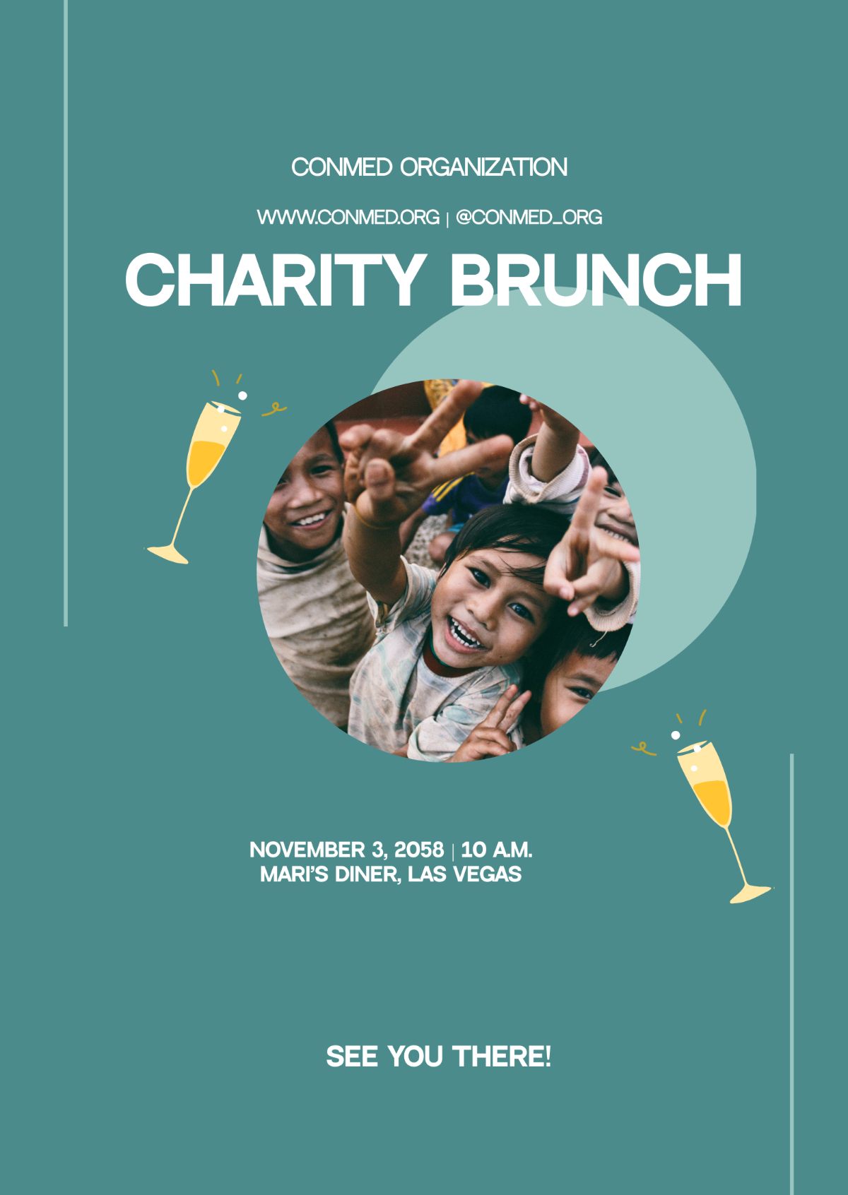 Free Charity Brunch Flyer Template to Edit Online Free Charity Brunch Flyer Template to Edit Online