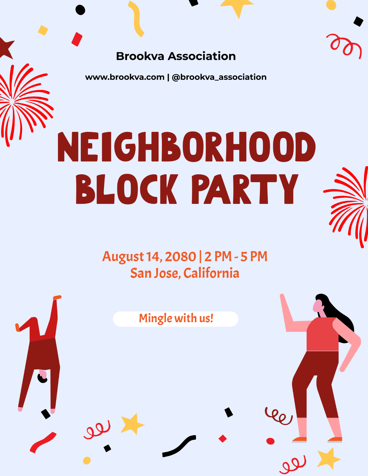 Free Neighborhood Block Party Flyer Template to Edit Online Free Neighborhood Block Party Flyer Template to Edit Online