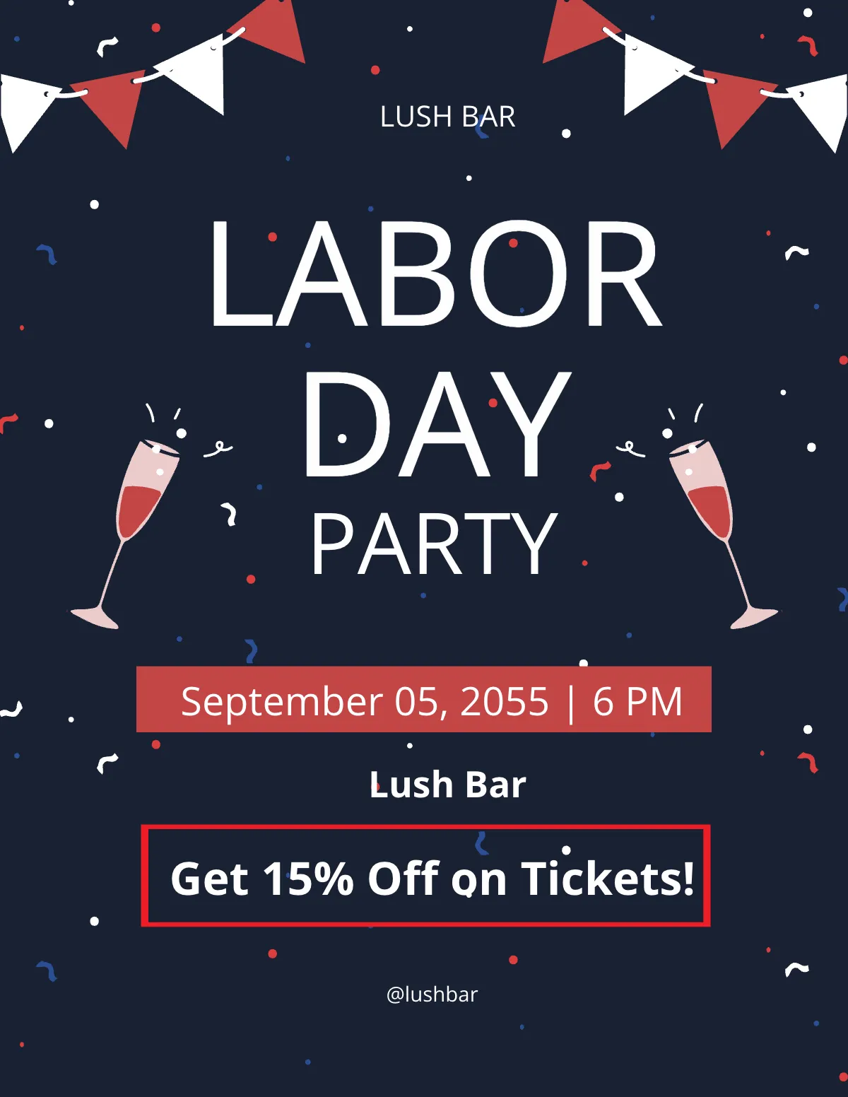 Free Flat Labor Day Flyer Template to Edit Online Free Flat Labor Day Flyer Template to Edit Online
