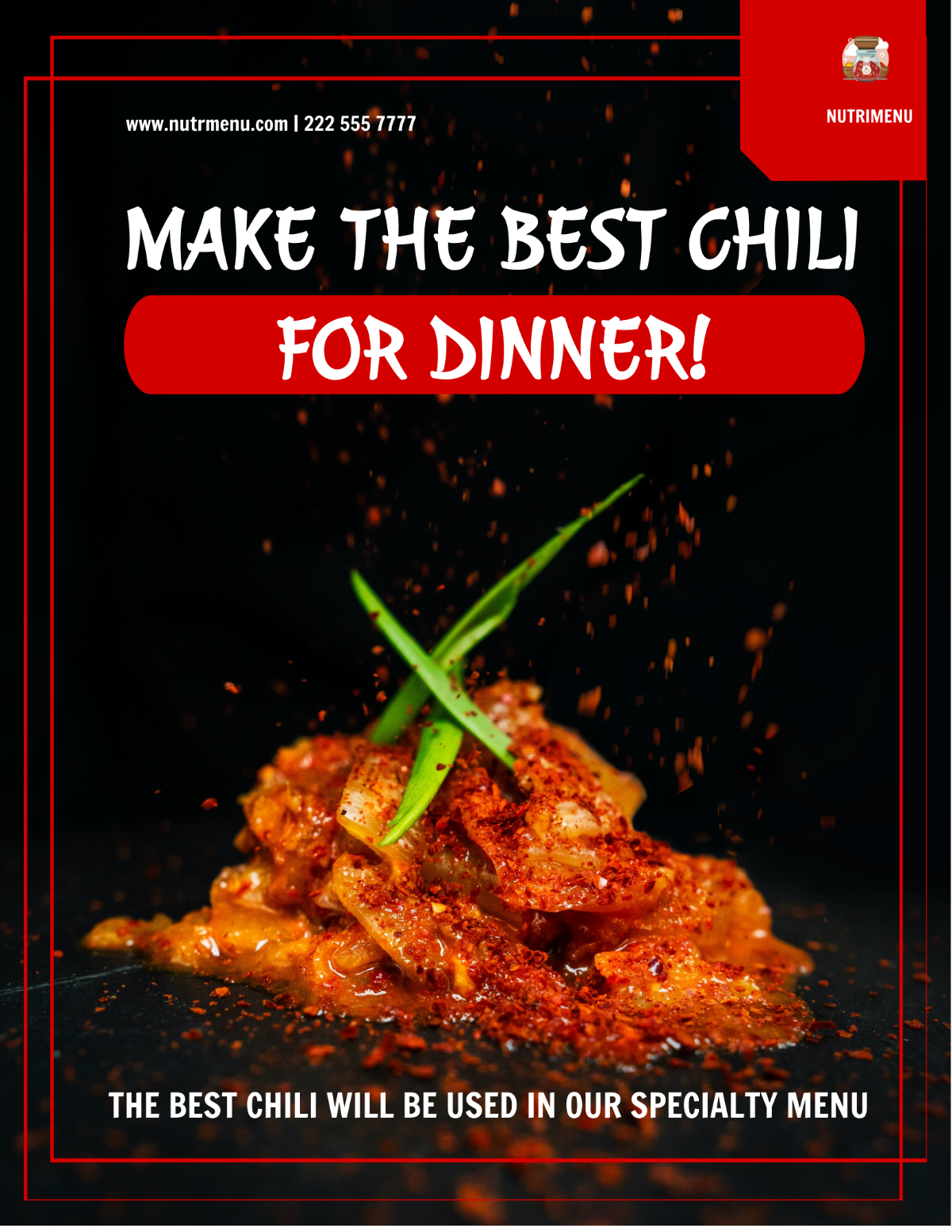 Free Chili Cook off Dinner Flyer Template to Edit Online Free Chili Cook off Dinner Flyer Template to Edit Online