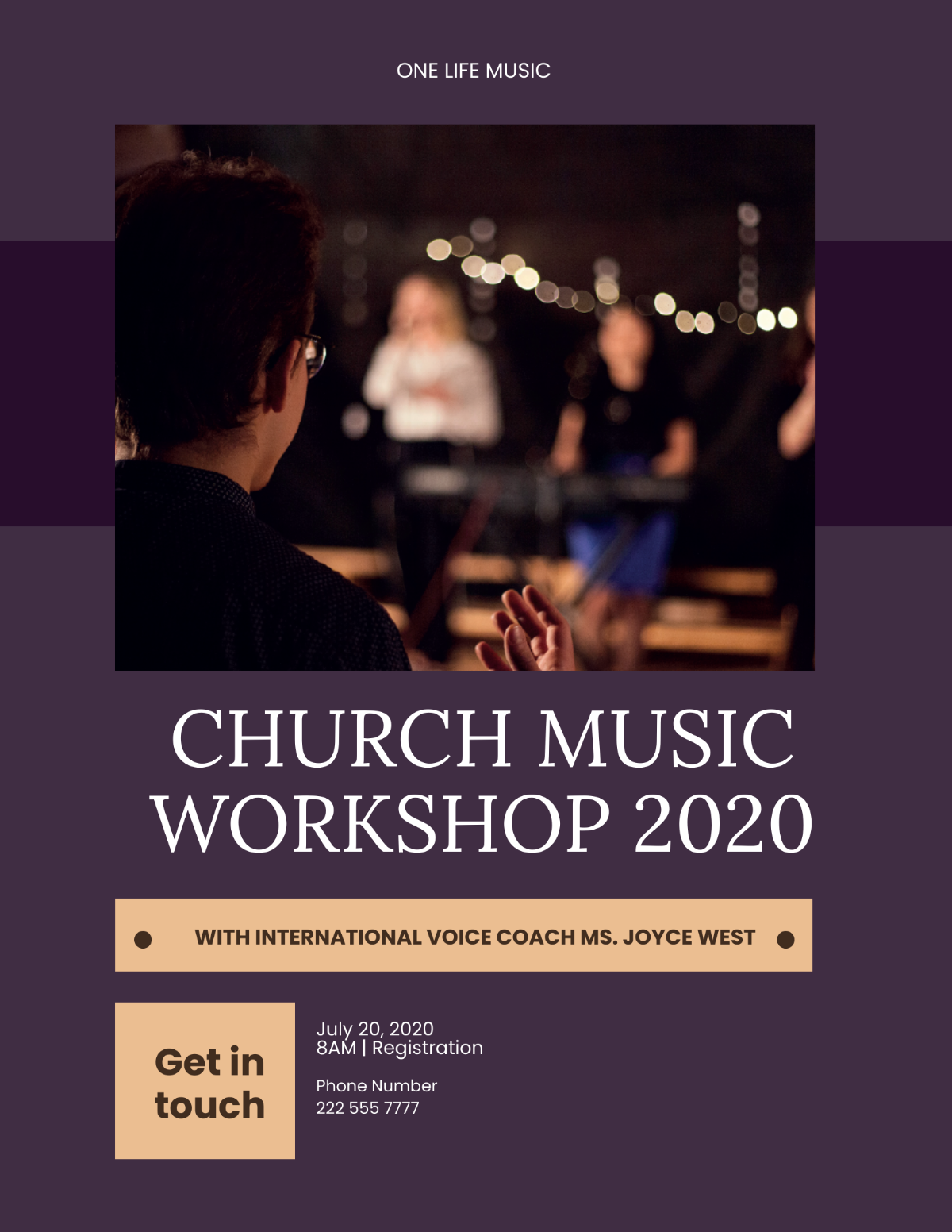 Free Church Music Workshop Flyer Template to Edit Online Free Church Music Workshop Flyer Template to Edit Online