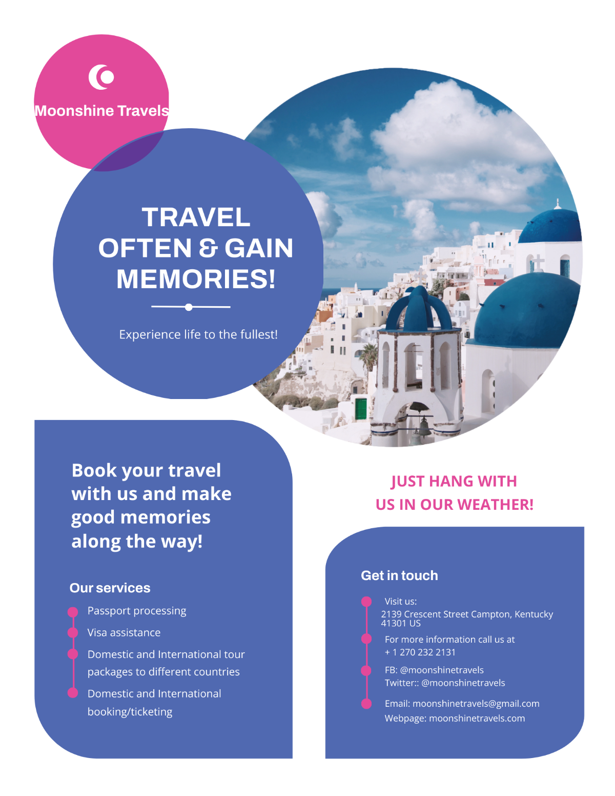 Free Vacation Flyer Template to Edit Online Free Vacation Flyer Template to Edit Online
