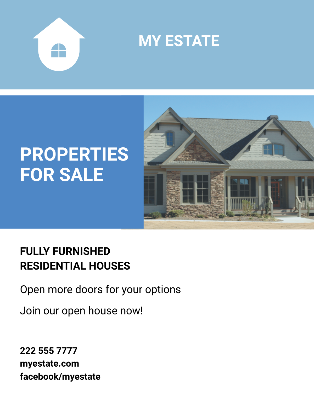 Free Real Estate Community Flyer Template to Edit Online Free Real Estate Community Flyer Template to Edit Online